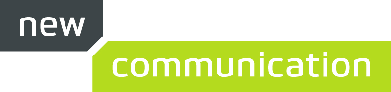Logo von "new communication"